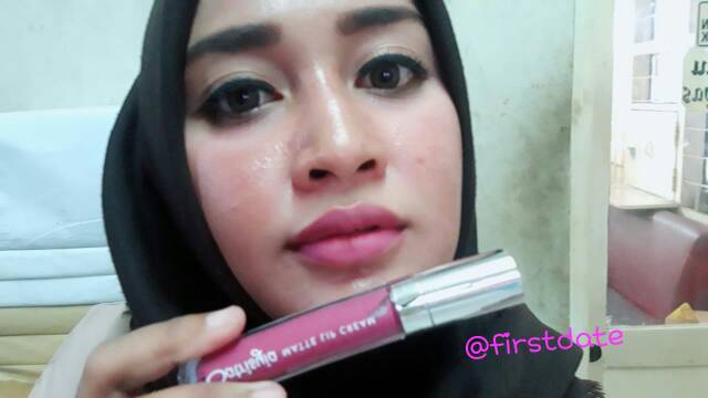 Lip cream batrisyia ,lipstik longlasting lipstick waterproof,tidak berbekas,halal,herbal,aman,BPOM