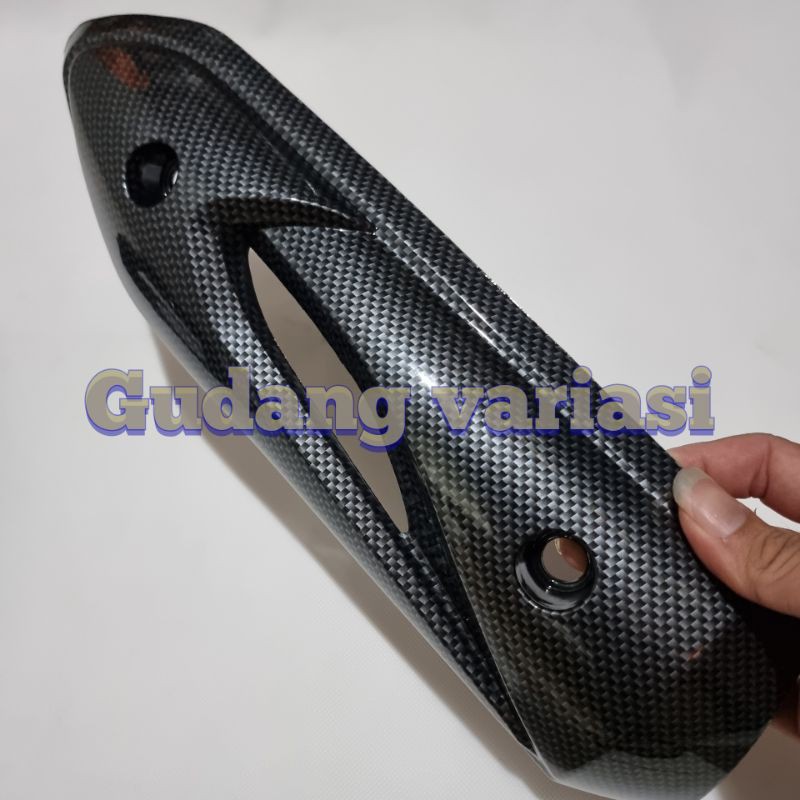 Cover Tutup Knalpot CARBON KARBON beat lama Karbu carbu