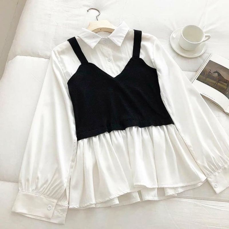 BIANCA BLOUSE / ATASAN WANITA / BLOUSE WANITA KEKINIAN / OOTD BLOUSE HIJAB / BLOUSE KOREA / ATASAN W