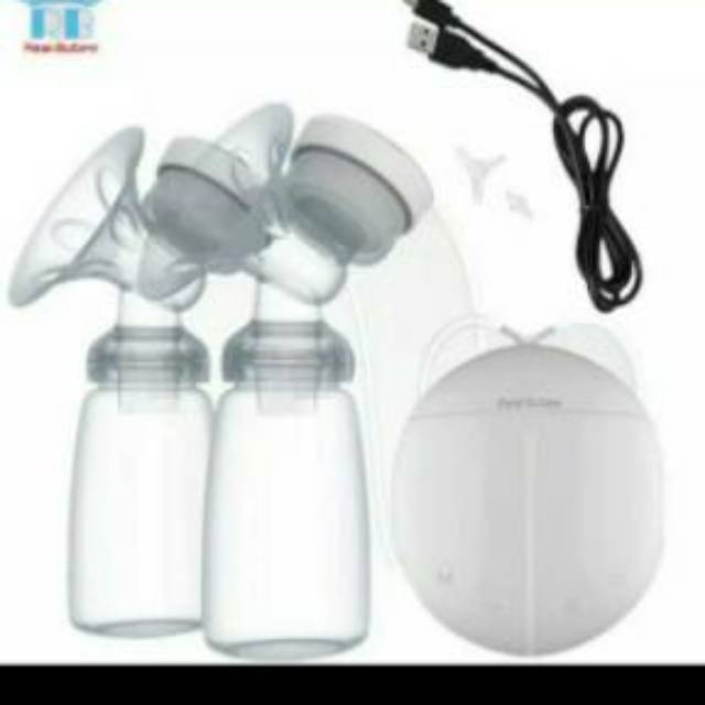 [Garansi Toko] Real Bubee Double Electric Breast Pump | Pompa ASI Elektrik Ganda. packing Buble dus