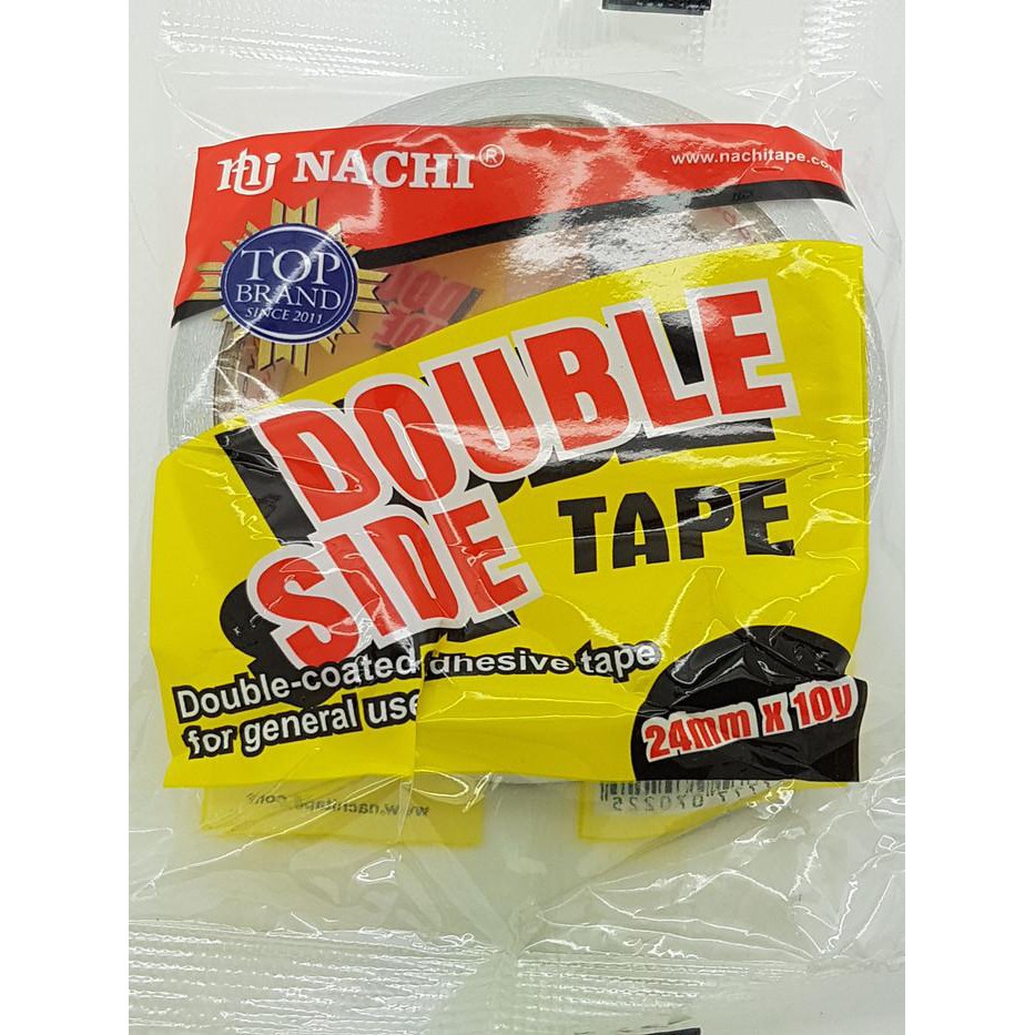 

Double Tape Nachi 1 Inch ( 24mm x 10 yard ) / selotip / lakban