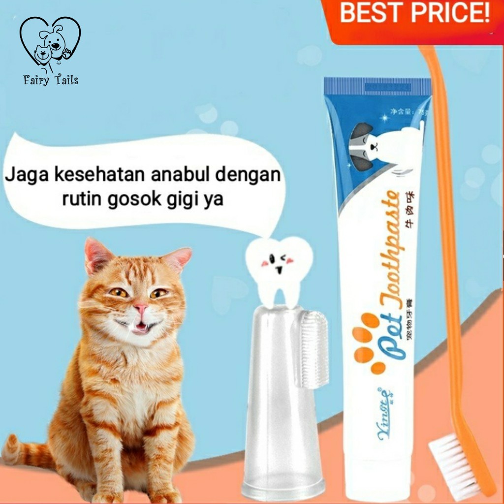 Pasta Gigi Odol Untuk Anjing dan Kucing Anabul / Toothpaste For Pets