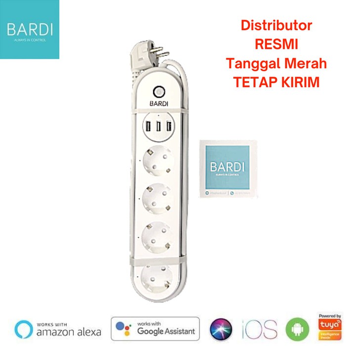 Order Langsung BARDI SMART EXTENTION POWER STRIP Berkualitas