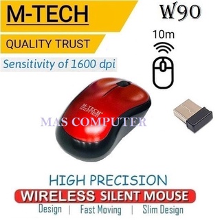 Mouse Wireless M-TECH W90 SILENT CLICK / MOUSE Wireless Q20 / MOUSE Wireless Q10