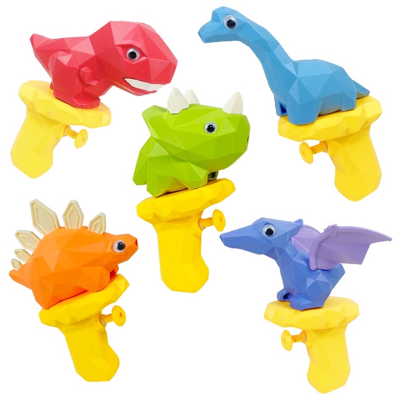 Mainan Pistol Air Dinosaurus / Mainan Mandi Semprot Air Pistol Dino Lucu