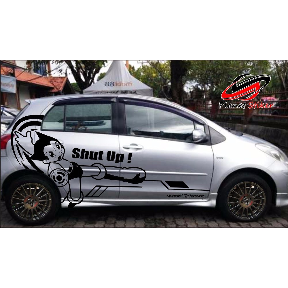 FREE ONGKIR STIKER MOBIL YARIS CUTTING STICKER TEMA ASTRO BOY KUALITAS Shopee Indonesia