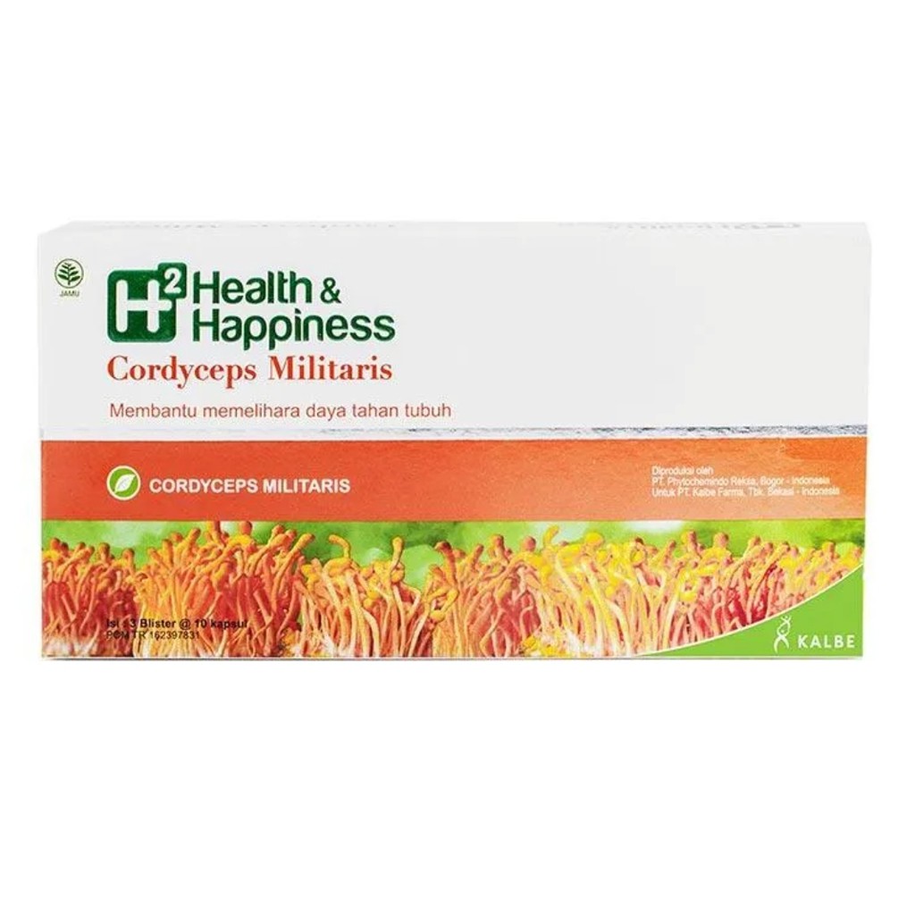 H2 Cordyceps Militaris - Memelihara Daya Tahan Tubuh