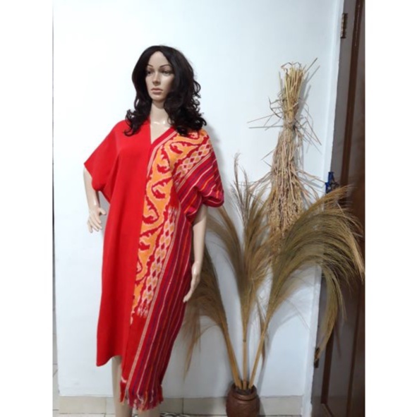 Dress Kalong Etnik Karo