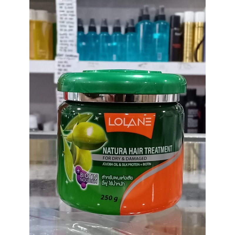 LOLANE HAIR TREATMENT JOJOBA OIL FOR DRY &amp; DAMAGED HAIR 250 gr