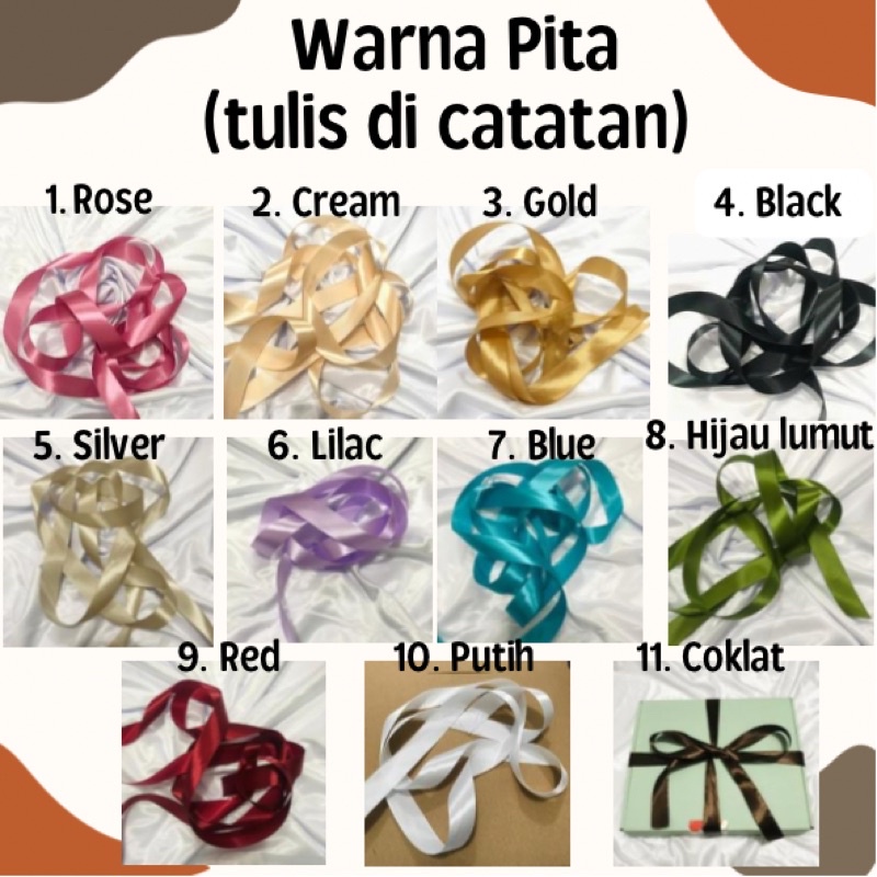 

Pita Satin Import Berkualitas