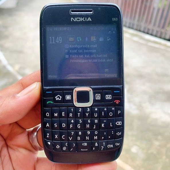 NOKIA E63 HP JADUL SECOND ORIGINAL KLASIK KAMERA HANDPHONE NOSTALGIA
