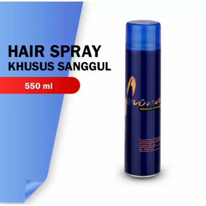 FIONA/HAIR SPRAY/HAIR SPRAY MEREK FIONA/FIONA HAIR SPRAY SANGGUL/FIONA HAIR SPRAY 550ML/NON AERESOL FIONA/PENGERAS RAMBUT MEREK FIONA