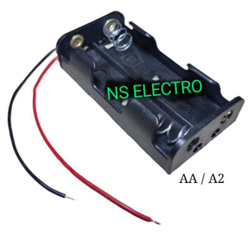 tempat baterai AA A2 Holder baterai