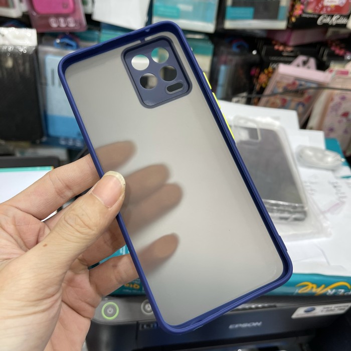 REALME 8/8 PRO PREMIUM BUMPER HYBRID DOVE CASE BAHAN ANTI PECAH