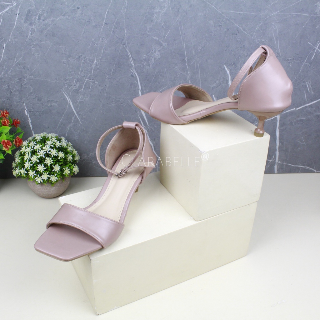 Clarabelle || Sheenaz Sendal Heels Wanita 5 Cm