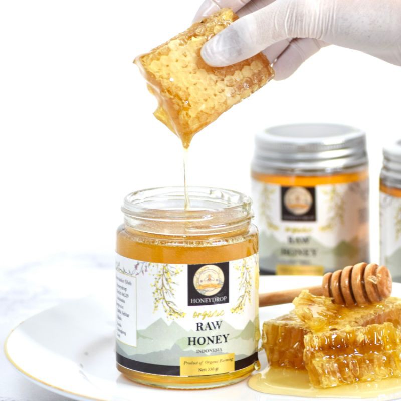 

100% Madu Asli | Honeydrop PREMIUM | Original 100% Madu MURNI