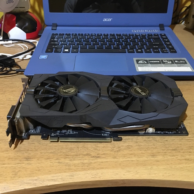 VGA Card Asus RX570 Second Bekas Mantap.