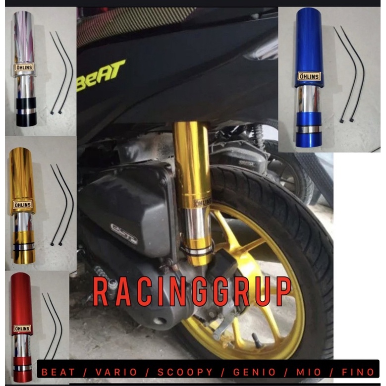 Cover Shock Belakang beat,scoopy,vario,Genio,mio sporty,fazio,nex,spin