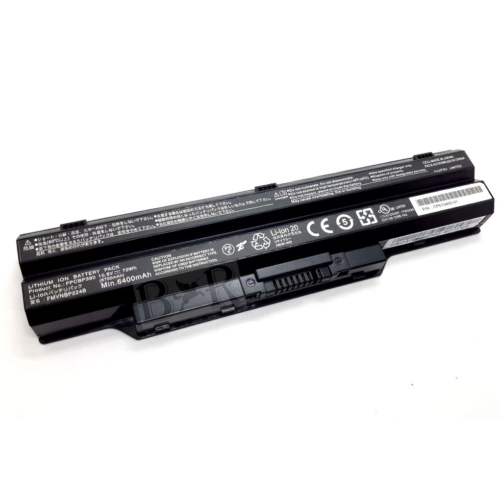 BATTERY FUJITSU LIFEBOOK SH782 S782 FMVNBP224B FPCBP391 FPCBP390