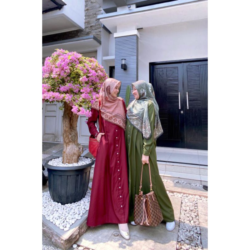 NEYLAN DRESS BY GREENISM DRESS TERBARU GAMIS TOYOBO BEST SELLER