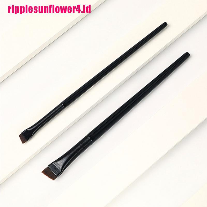 Brush Kosmetik / MakeUp Angled Sharp Bulu Sintetis Untuk Alis, Eyeliner