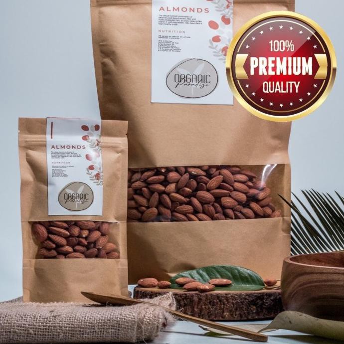 

Roasted Almond / Kacang Almond Panggang Fresh 1 Kg Premium Quality