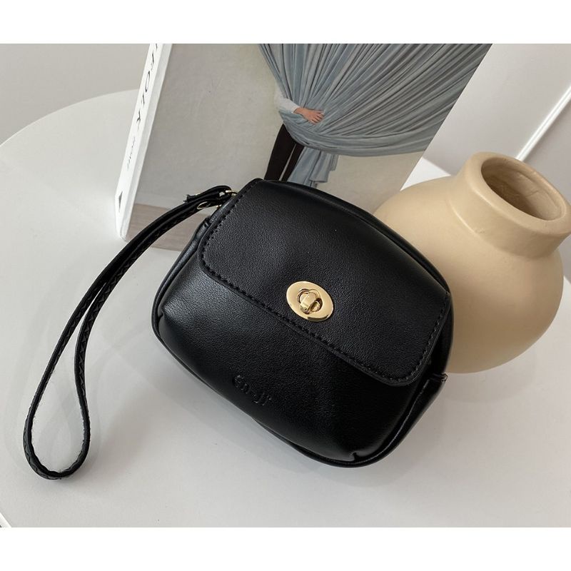 NEW ~ Enji Chu Pouch Black