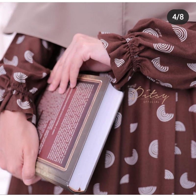 Verdant Choco Size M, L by Ditsy Nightgown Juli 2022