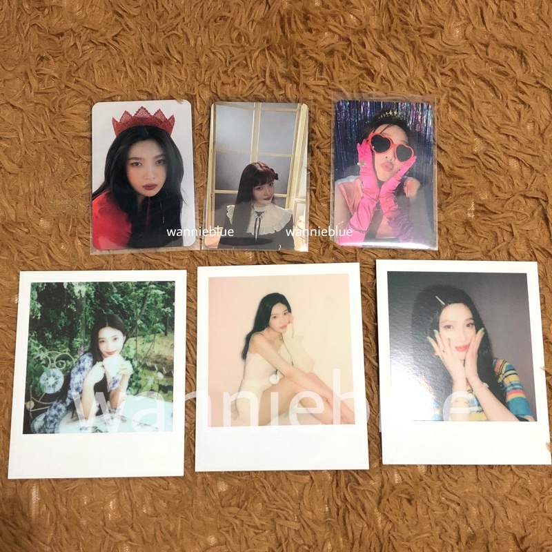 Photocard Joy Peek A Boo PAB Collect Book Kolbuk Finale Psycho Hello HBD Polaroid PC