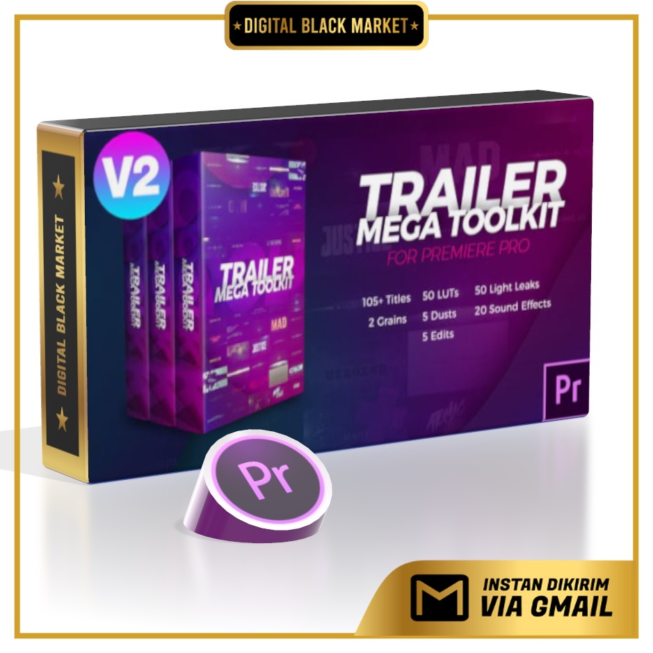 Trailer Mega Toolkit - Premiere Pro V2 - Premiere Pro Project Files