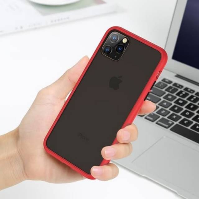 Hybrid MATTE iphone 11 12 11 12 pro 11 12 pro max case cover Armor FROSTED