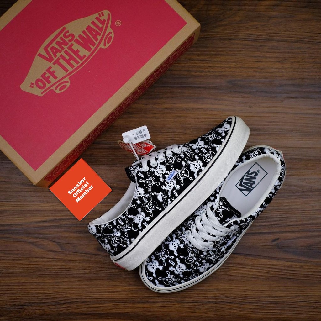 Sepatu Vans Era 95 DX Anaheim Factory OG Skull Black White BNIB Original Premium Import