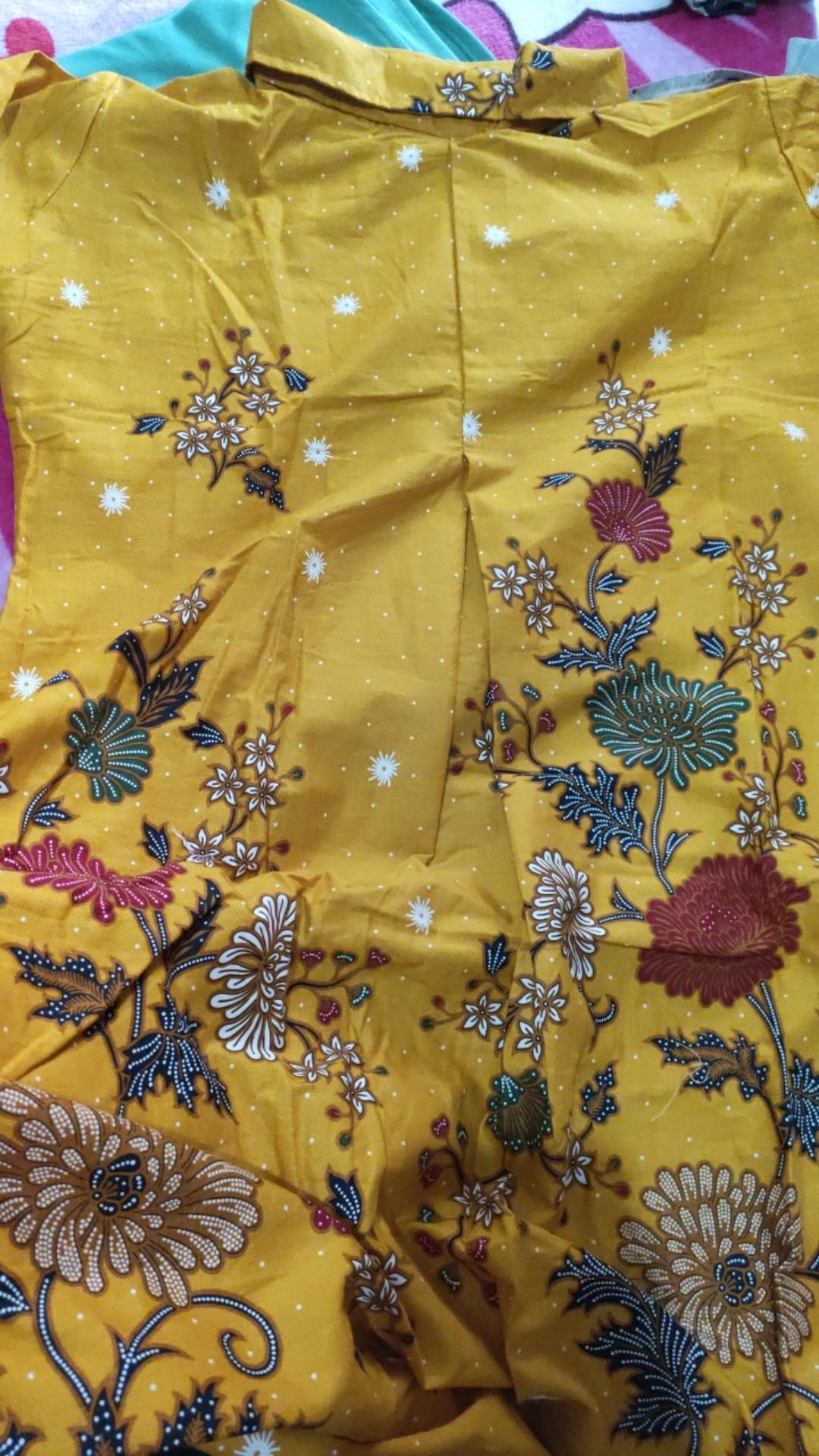 Grosir Terlaris Genes Jelita Tunic Navbor Yelbor Whitbor Creambor Tunik Batik Modern Hrb061