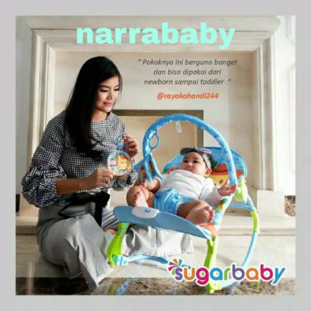 bouncer sugar baby di shopee