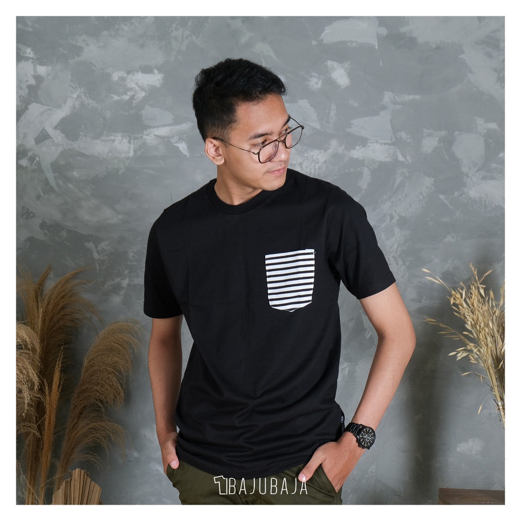 Bajubaja pocket tee cotton combed 24s unisex