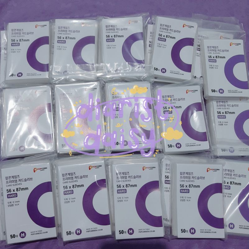 [Cek Deskripsi] Popcorn inner sleeve hard soft 56 x 87m