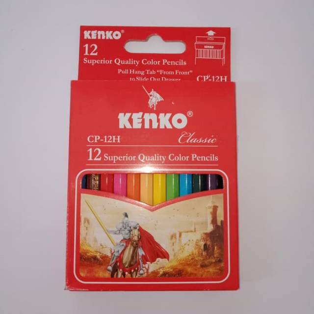 

Kenko, Pensil 12 warna mini