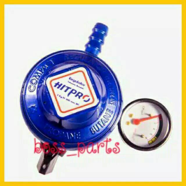 Regulator gas lpg Compact Hitpro meter -Regulator Elpiji otomatis dengan meter