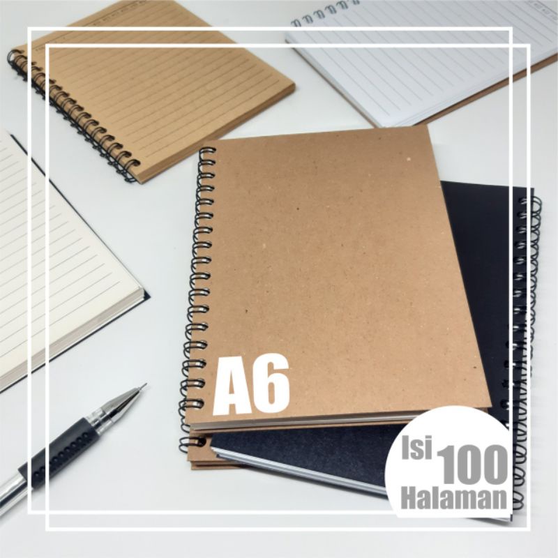

NOTEBOOK A6 / NOTEBOOK MINI/BUKUDIARY/BUKU CATATAN VINTAGE