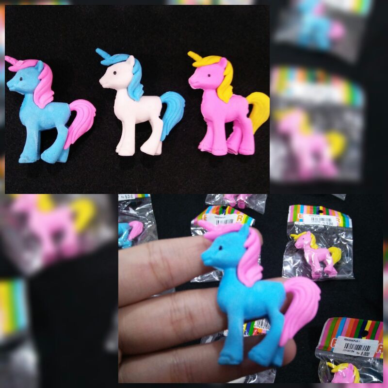 

Penghapus pensil bentuk unicorn