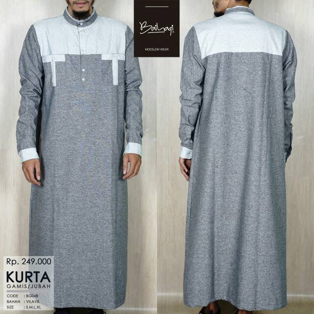 Jubah Pria Lengan Panjang