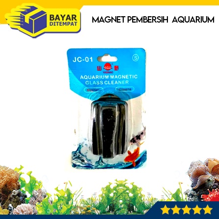 Magnet Pembersih Kaca Aquarium Aquascape Magnetic Glass Cleaner JC-01