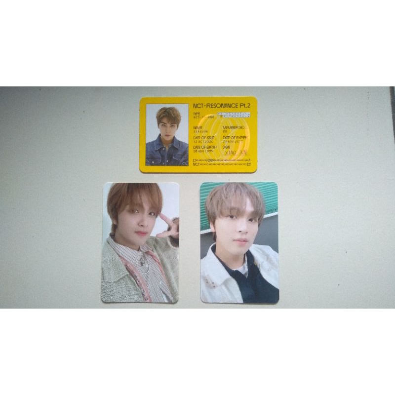 Ar Selca Haechan, Pc Haechan Departure, Id Card Xiaojun, Polaroid Chenle future