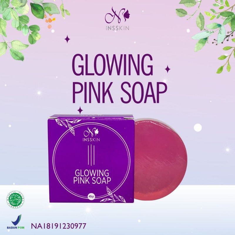 Glowing Pink Soap New Ns skin Ns Skincare