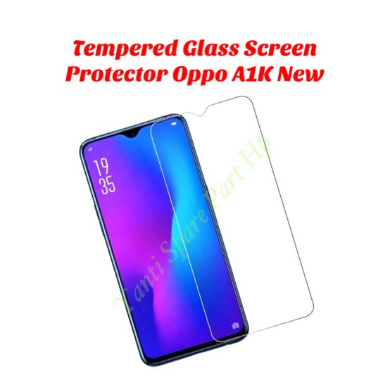 Tempered Glass Screen Protector Oppo A1K New