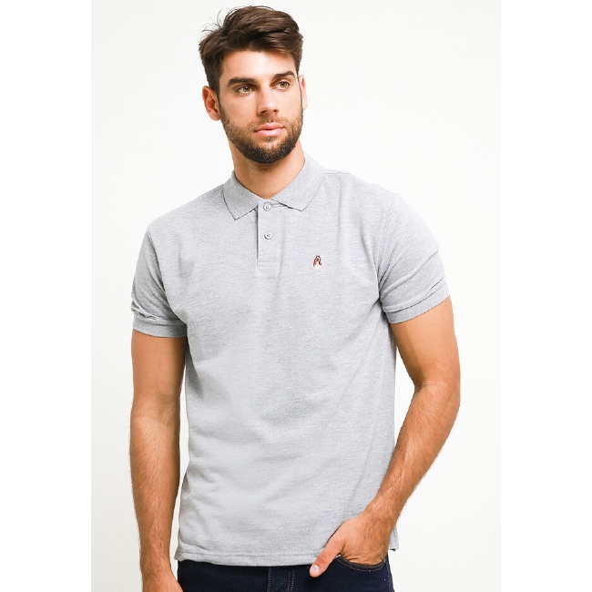 Jual Hush Puppies Kaos Polo Pria Tango Grey Shopee Indonesia