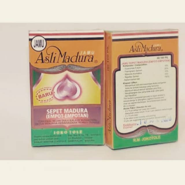 Empot empotan asli madura isi 100pil