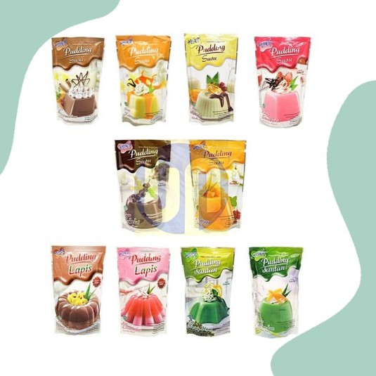 

[145 gram] NUTRIJELL PUDDING SUSU ALL VARIANT RASA AGAR/ PUDING BUBUK LAPIS