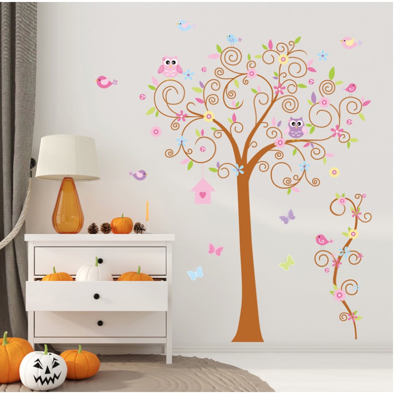 Dinding Stiker Transparan / Wall Sticker / (60x90cm x 2set) A02 TKM