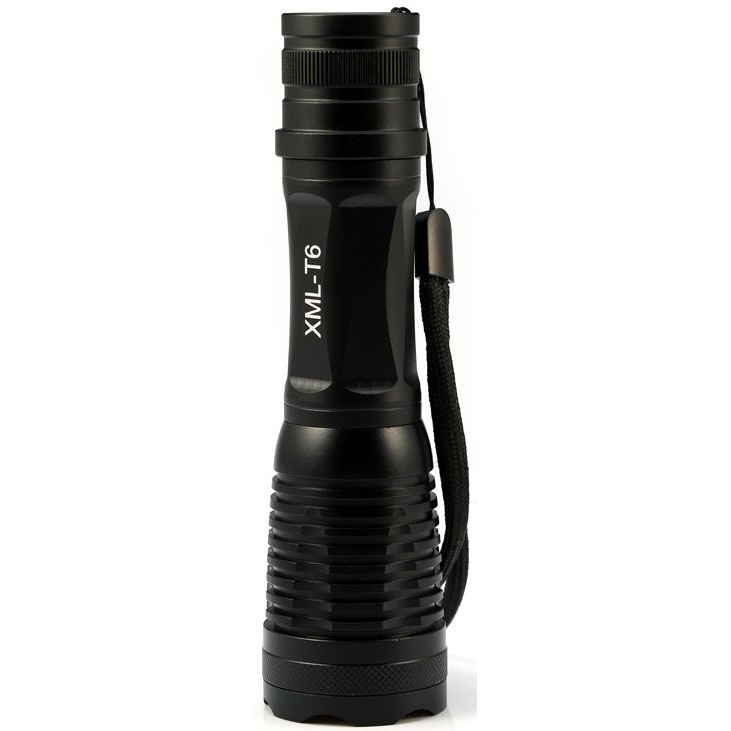 TaffLED Senter LED Tactical Cree XM-L T6 8000 Lumens - F18 - Black